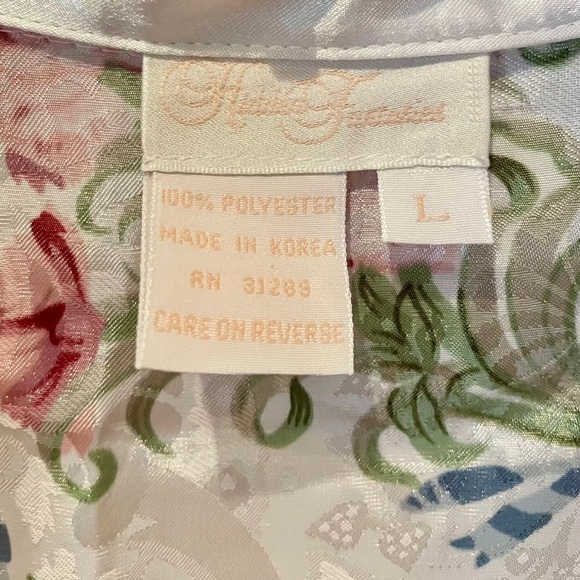 Hidden Fantasies Nightshirt Women’s Size Large Vintage - Picture 4 of 9